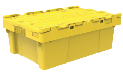 Photo of a Attached Lid Crate - Closed Sides